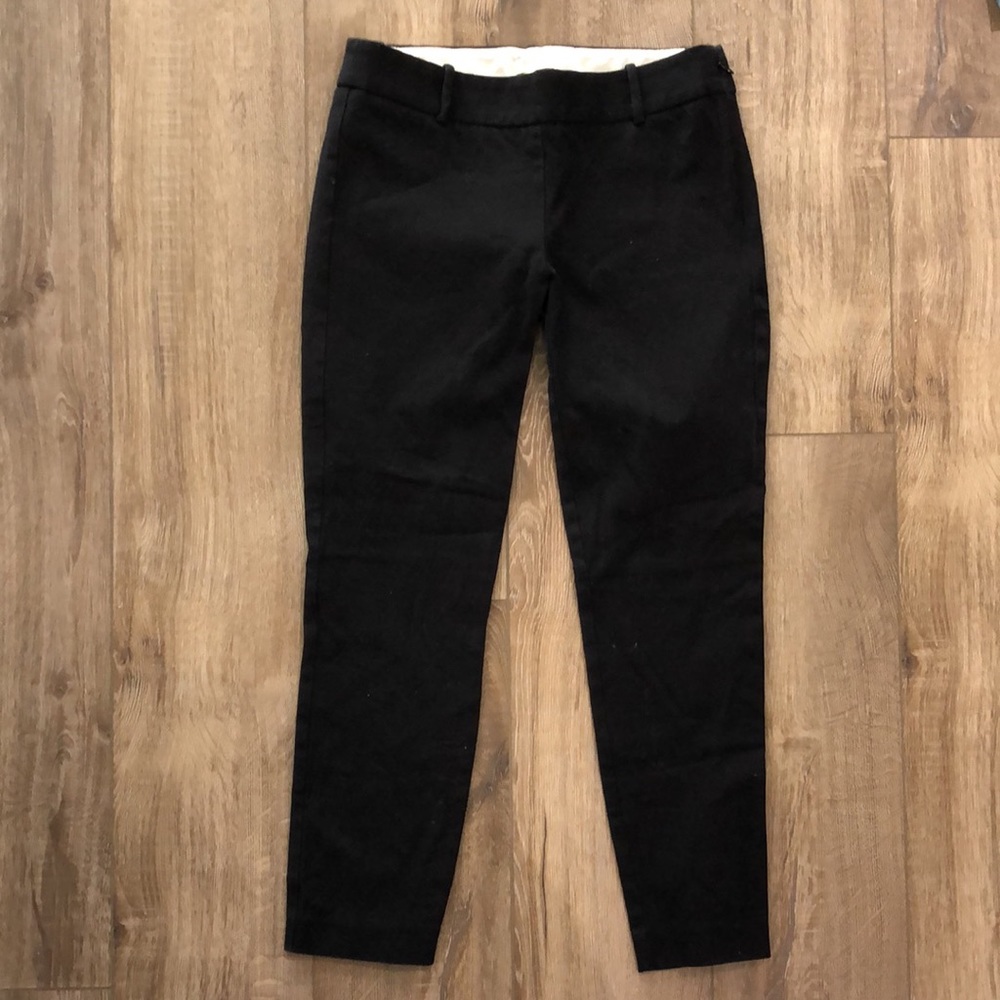 J. CREW Side Zip Ankle Pants w/Stretch